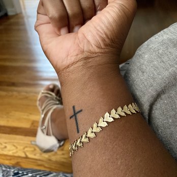 Crush Ink - Cross tattoo - Piercing Near Me - Flushing, New York