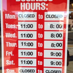 Smitty's Wings & Things - As of 10/23/13. As of 8/14 only open till 8 PM on Fridays and Saturdays