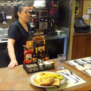 Black Bear Diner Auburn - Meet Rudi, my friendly and attentive server, but when it came to having her photo taken, was quite a bit on the "camera shy" side. - Diners Near Me - Auburn, California Black Bear Diner Auburn - Meet Rudi, my friendly and attentive server, but when it came to having her photo taken, was quite a bit on the "camera shy" side. - Diners Near Me - Auburn, California