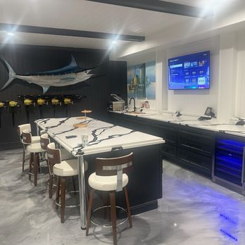 DL Cabinetry - Man's cave .... Shakers grey cabinets. - Cabinetry Near Me - Jacksonville, Florida DL Cabinetry - Man's cave .... Shakers grey cabinets. - Cabinetry Near Me - Jacksonville, Florida