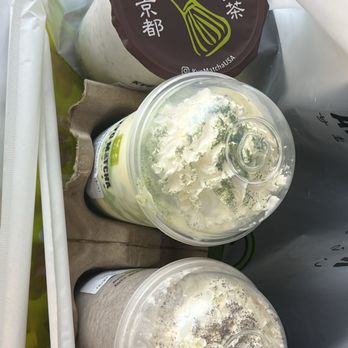 Kyo Matcha - Top - black sesame latte with red bean (oat milk base), middle - matcha brûlée latte, and the Oreo drink (tastes like a frappe but better). - Desserts Near Me - Pittsburgh, Pennsylvania Kyo Matcha - Top - black sesame latte with red bean (oat milk base), middle - matcha brûlée latte, and the Oreo drink (tastes like a frappe but better). - Desserts Near Me - Pittsburgh, Pennsylvania
