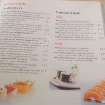 Ko'Uzi - menu - Sushi Bars Near Me - Antwerp, VAN Ko'Uzi - menu - Sushi Bars Near Me - Antwerp, VAN