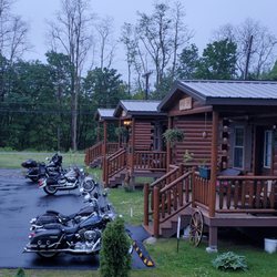 Lincoln Log Cabins - Motorcycle week 2023!