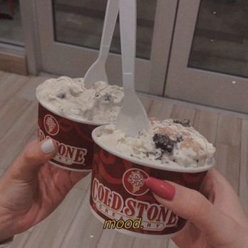 Cold Stone Creamery - two cups of ice cream - Ice Cream & Frozen Yogurt Near Me - Miami, Florida
