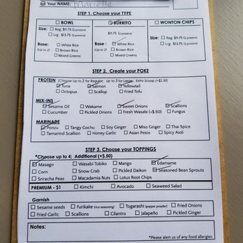 Poke-chan - Fill it out - Poke Near Me - New Orleans, Louisiana Poke-chan - Fill it out - Poke Near Me - New Orleans, Louisiana