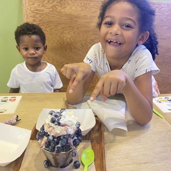 Snowy Village - Blueberry - Desserts Near Me - Austin, Texas Snowy Village - Blueberry - Desserts Near Me - Austin, Texas