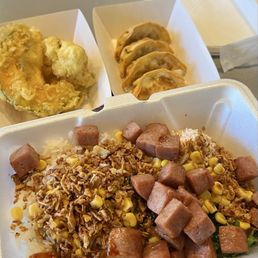 Build Your Own 2 Protein Regular Poke, #7. Gyoza, #8. Shrimp & Vegetable Tempura Build Your Own 2 Protein Regular Poke, #7. Gyoza, #8. Shrimp & Vegetable Tempura