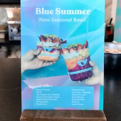 Blue Bowl Superfoods - Menu (Blue Summer)