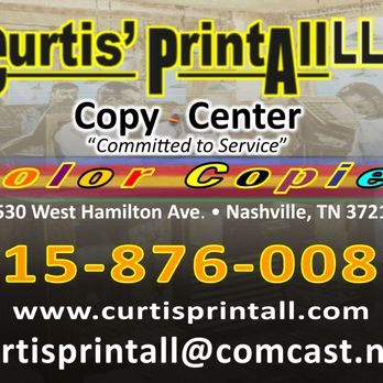curtis print all printing services 3530 w hamilton ave nashville tn phone number yelp