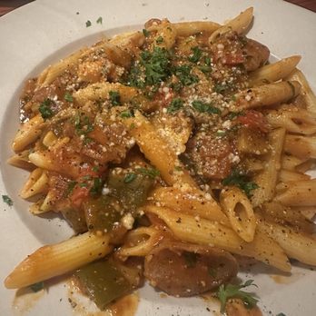 Bella's On Fort Couch - Pasta With spicy sausage - Italian Near Me - Pittsburgh, Pennsylvania