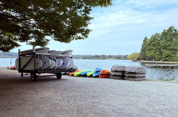 Green Lake Park by null