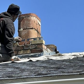 All Chimney Solutions - During repairs - Fireplace Services Near Me