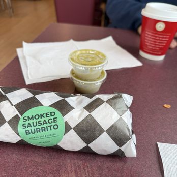 Danny's Donuts - Smoked sausage burrito - Donuts Near Me - Gainesville, Georgia