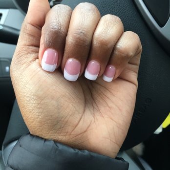Elegant Nails - This is the pink and white SNS dipping. Amazing outcome! - Nail Salons Near Me - Chicago, Illinois Elegant Nails - This is the pink and white SNS dipping. Amazing outcome! - Nail Salons Near Me - Chicago, Illinois