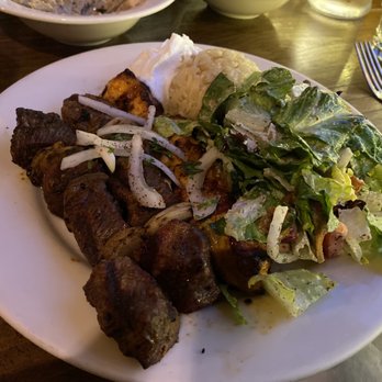 Zaytoon - Kebab Combo (Lamb, Beef and Chicken) - Lebanese Near Me - Santa Barbara, California Zaytoon - Kebab Combo (Lamb, Beef and Chicken) - Lebanese Near Me - Santa Barbara, California