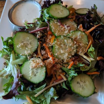 Martell's - House salad with ranch. Good size - New American Near Me - Kalamazoo, Michigan Martell's - House salad with ranch. Good size - New American Near Me - Kalamazoo, Michigan