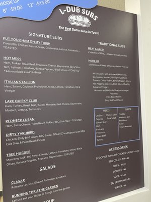 Menu photo 3 L-Dub Subs Lake Worth, FL Menu photo 3 L-Dub Subs Lake Worth, FL