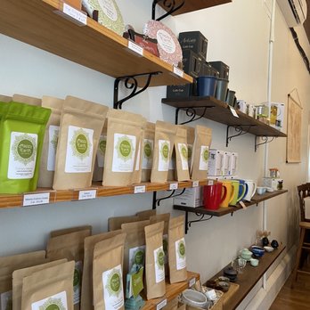 Happy Earth Tea - a variety of teas on shelves - Tea Rooms Near Me - Rochester, New York Happy Earth Tea - a variety of teas on shelves - Tea Rooms Near Me - Rochester, New York