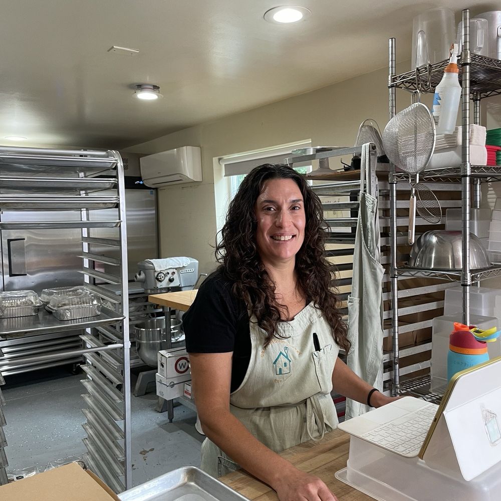 Here is the amazing and talented baker. Here is the amazing and talented baker.