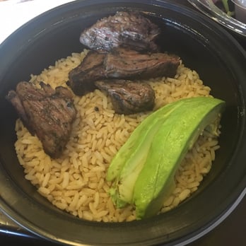 Color Me Greens - Protein bowl with sliced steak, avocado and brown rice... - Juice Bars & Smoothies Near Me - Brooklyn, New York Color Me Greens - Protein bowl with sliced steak, avocado and brown rice... - Juice Bars & Smoothies Near Me - Brooklyn, New York