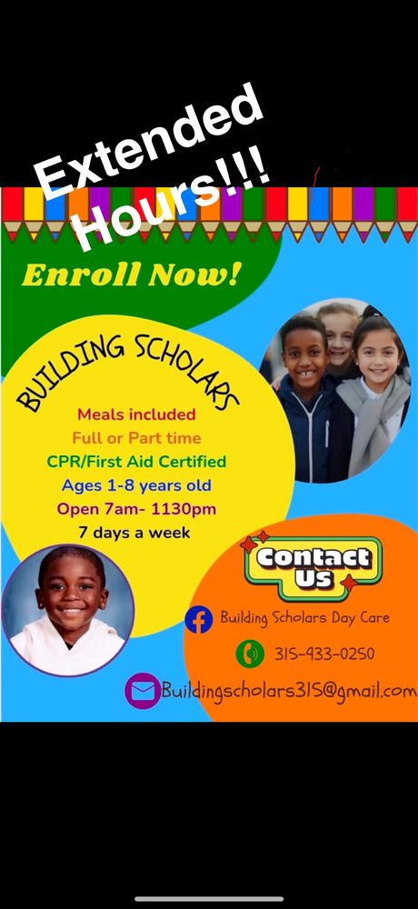 Building Scholars Day Care - childcare center in Syracuse, NY