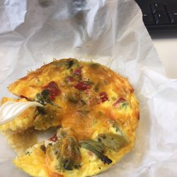 Caribou Coffee - Veggie quiche