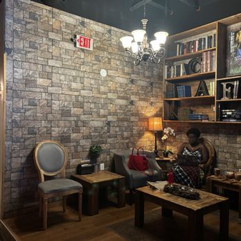 Ella Cafe - Seating in the back - Coffee & Tea Near Me - Plantation, Florida