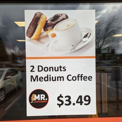 Mr Maple Donuts - Coffee and donuts deal