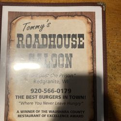 Tommy's Roadhouse saloon
