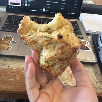 Acme Bread Company - Buttermilk Biscuit with Cheddar Cheese, Chives, & Caramelized Onions - Bakeries Near Me - Berkeley, California