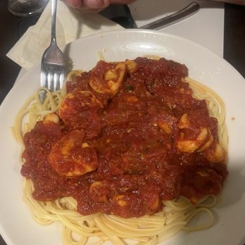 Fratellino's Italian Restaurant - Shrimp Scampi (Red Italian Style) - Italian Near Me - Brea, California Fratellino's Italian Restaurant - Shrimp Scampi (Red Italian Style) - Italian Near Me - Brea, California