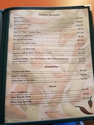 Menu photo 8 La Cueva de Oso Balmorhea, TX Menu photo 8 La Cueva de Oso Balmorhea, TX