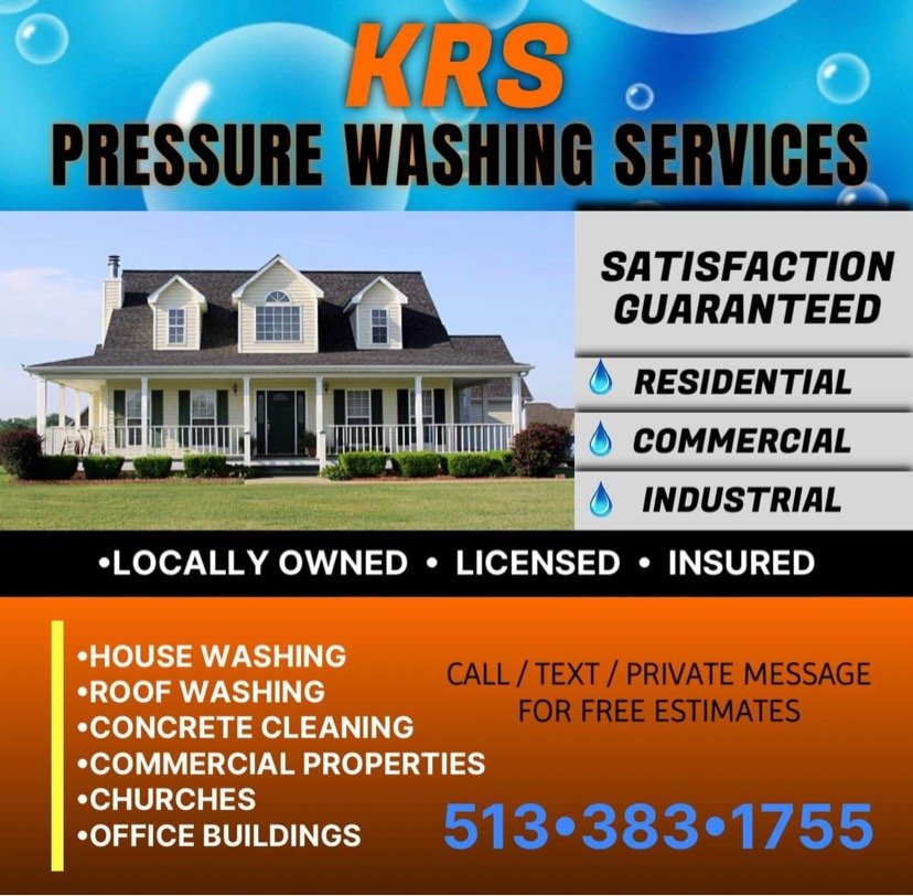 KRS PRESSURE WASHING SERVICES Updated August 2024 3325 Elliott Ct