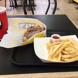 Zel's Roast Beef - Junior beef and french fries