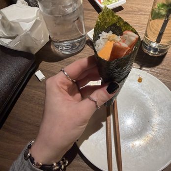 Wind Japanese and Thai - Spicy Crab Meat Hand Roll - Thai Near Me - Buffalo, New York Wind Japanese and Thai - Spicy Crab Meat Hand Roll - Thai Near Me - Buffalo, New York