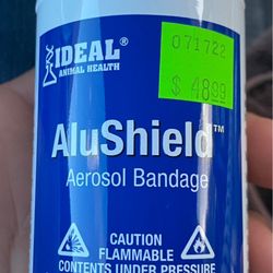 The Feed Trough - $48 Alushield an aerosol bandage