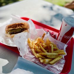 Happy Apple Kitchen - A yummy yummy burger and fries
