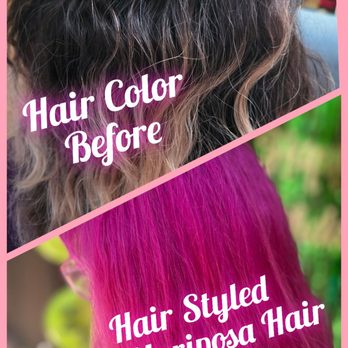Mariposa Hair Studio - From brown hair to pink hair - Hair Salons Near Me - Torrance, California Mariposa Hair Studio - From brown hair to pink hair - Hair Salons Near Me - Torrance, California