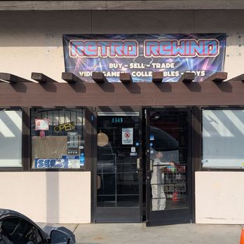 Retro Rewind - Outside of store - Video Game Stores Near Me - Milpitas, California