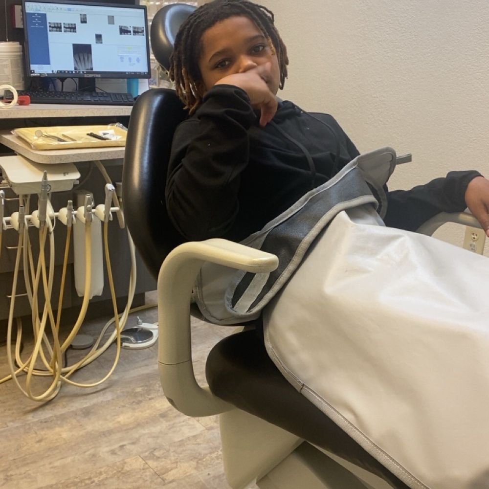 Benbrook Family Dental - Myson in the chair comfortable. - General Dentistry Near Me - Benbrook, Texas Benbrook Family Dental - Myson in the chair comfortable. - General Dentistry Near Me - Benbrook, Texas