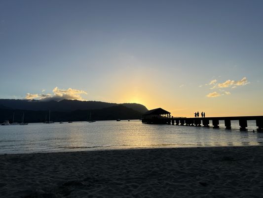 Hanalei Beach by null
