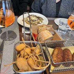 Raf - Mozzarella bites, supplì, Spritzs, and roasted potatoes