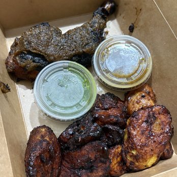 Bridgetown Roti - Quarter chicken. $23 - Caribbean Near Me - Los Angeles, California