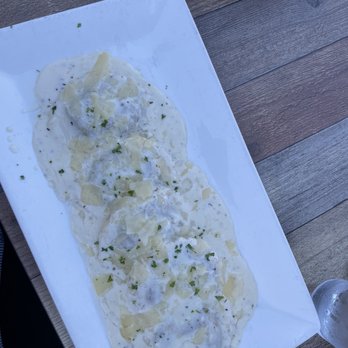 Tree House Cafe - Mushroom Truffle Ravioli - Mediterranean Near Me - Carmel, California Tree House Cafe - Mushroom Truffle Ravioli - Mediterranean Near Me - Carmel, California
