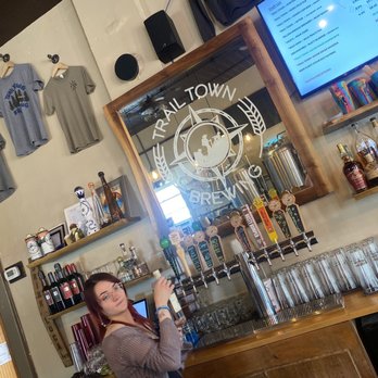 Trail Town Brewing - a woman taking a selfie - Beer, Wine & Spirits Near Me - Yellow Springs, Ohio Trail Town Brewing - a woman taking a selfie - Beer, Wine & Spirits Near Me - Yellow Springs, Ohio