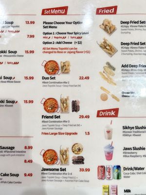 Menu photo 8 Jaws Topokki Buena Park, CA Menu photo 8 Jaws Topokki Buena Park, CA