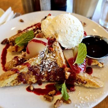 Poached Kitchen - Poached pear French Toast - Breakfast & Brunch Near Me - Irvine, California