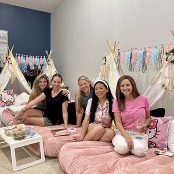Dreamee Teepee - We do adult slumber parties too! - Party Supplies Near Me Dreamee Teepee - We do adult slumber parties too! - Party Supplies Near Me