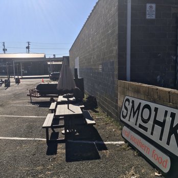 Smohk RVA BBQ - The alley / outdoor seating - Barbeque Near Me - Richmond, Virginia Smohk RVA BBQ - The alley / outdoor seating - Barbeque Near Me - Richmond, Virginia