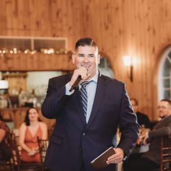 Taylor Events - Paul Taylor MCing a wedding.